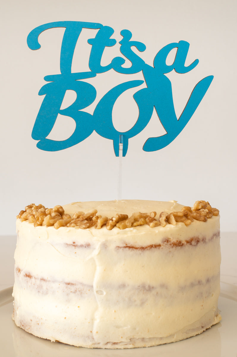 "It's a Boy" Cake Topper