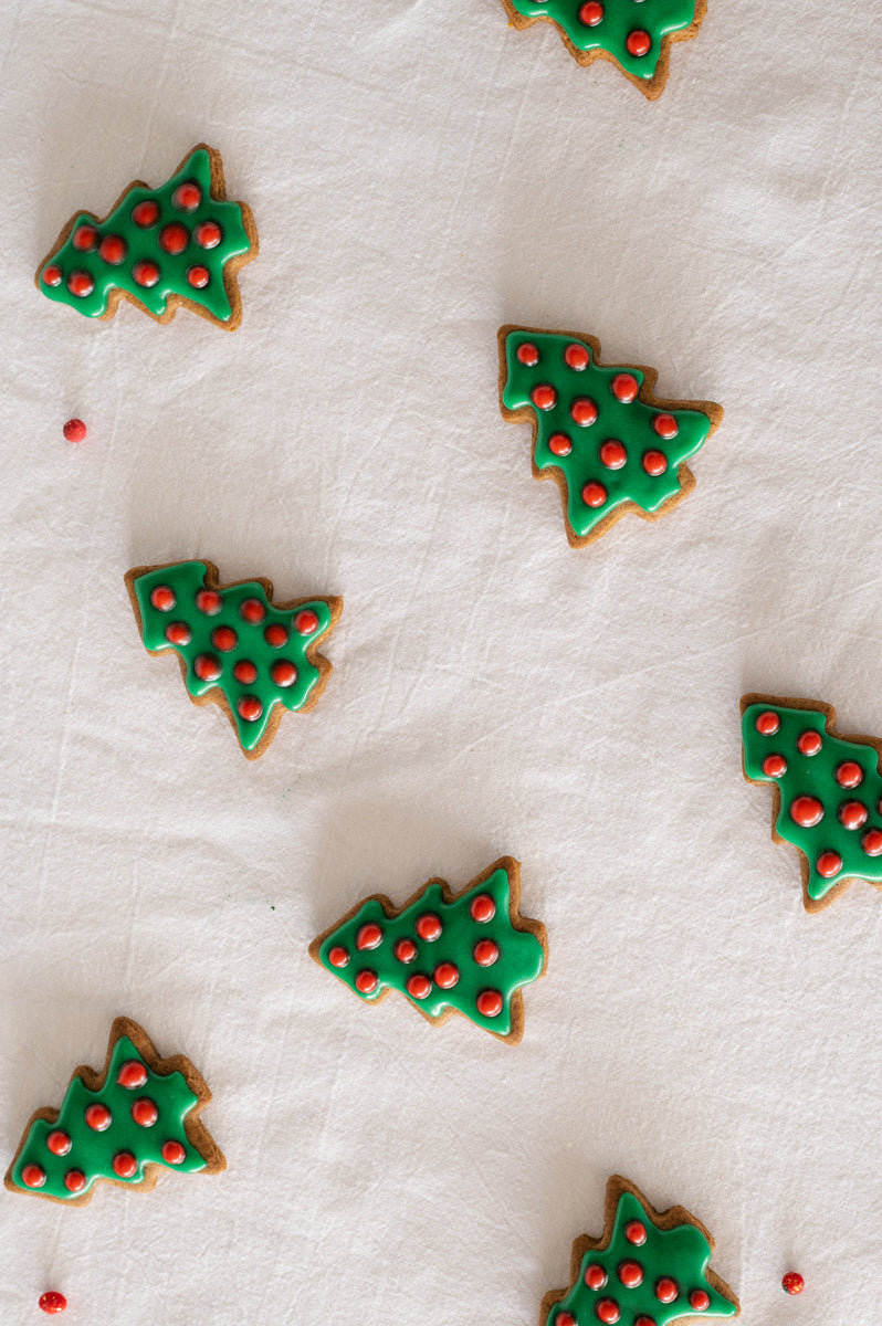 Mini Christmas Ginger Biscuits