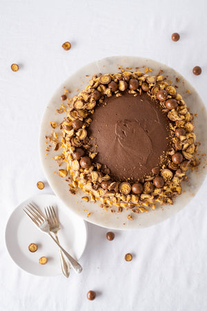 Chuckles Malted Puff Chocolate Cake